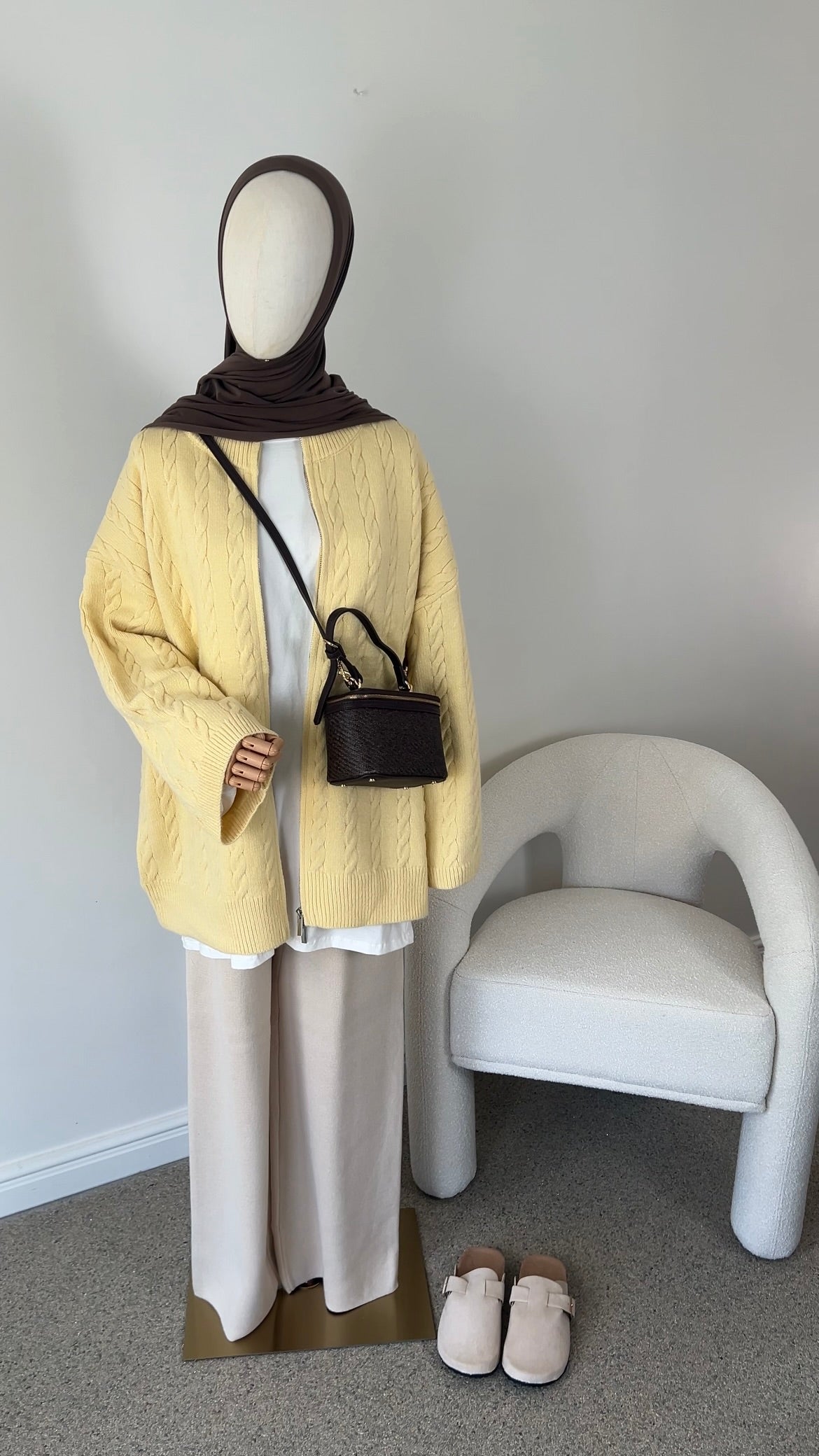 CABLE ZIPPER YELLOW