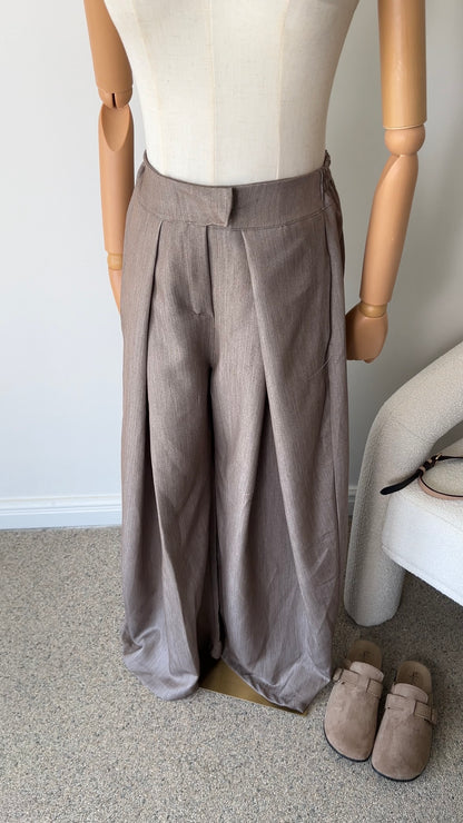 FALL TROUSER TAUPE (tall proof)