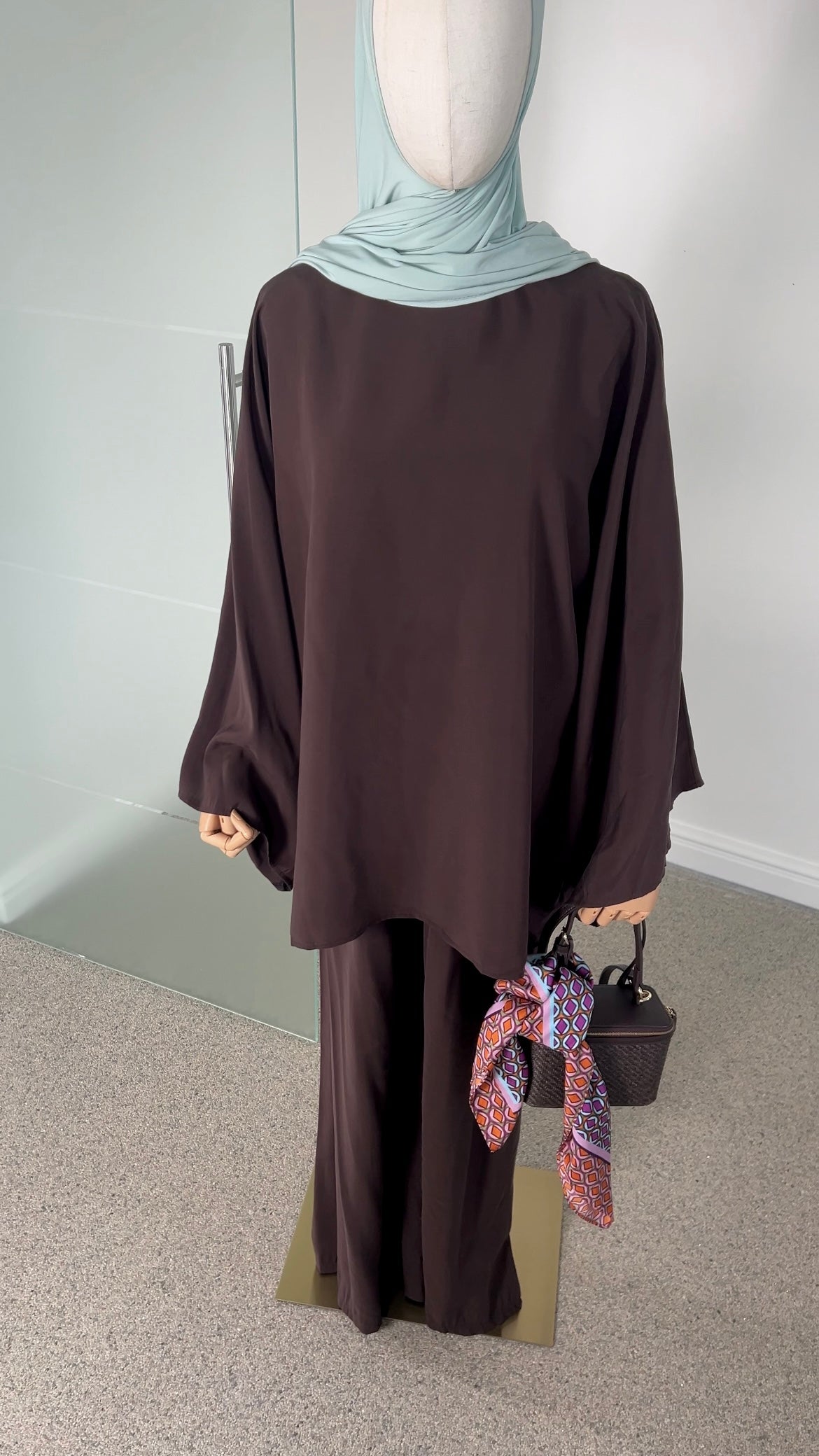 ELEGANCE SET DARK BROWN