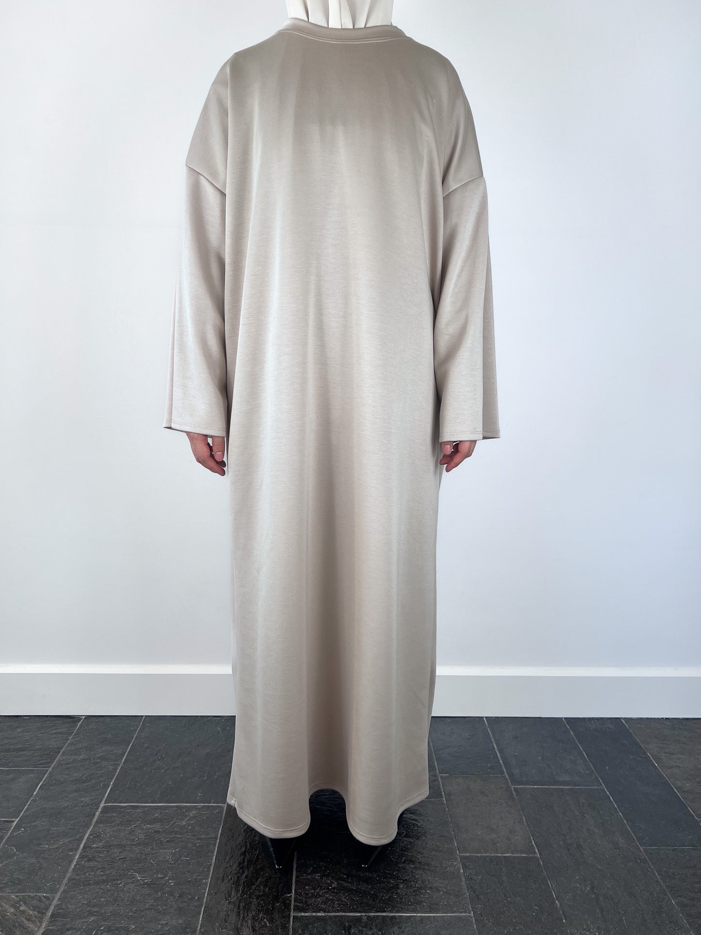 BEIGE ESSENTIAL DRESS