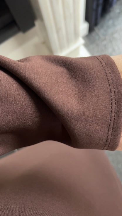 CHOCO COMFY JERSEY DRESS