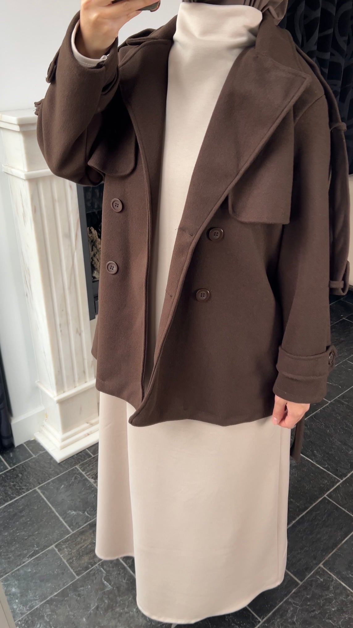 CHOCO MID TRENCHCOAT