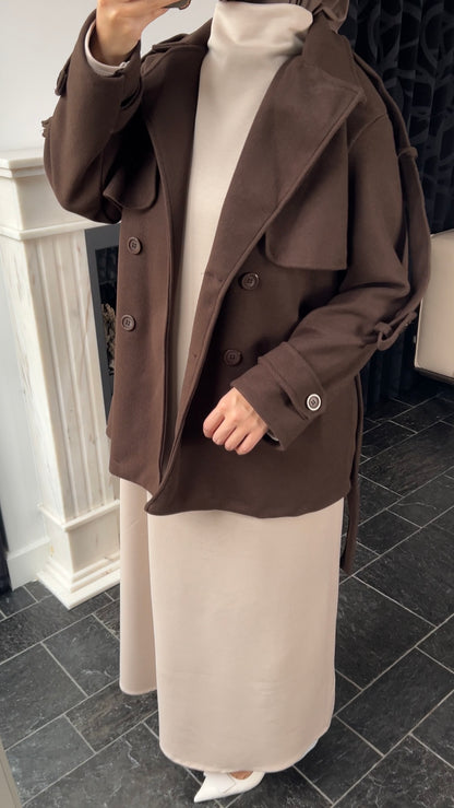 CHOCO MID TRENCHCOAT
