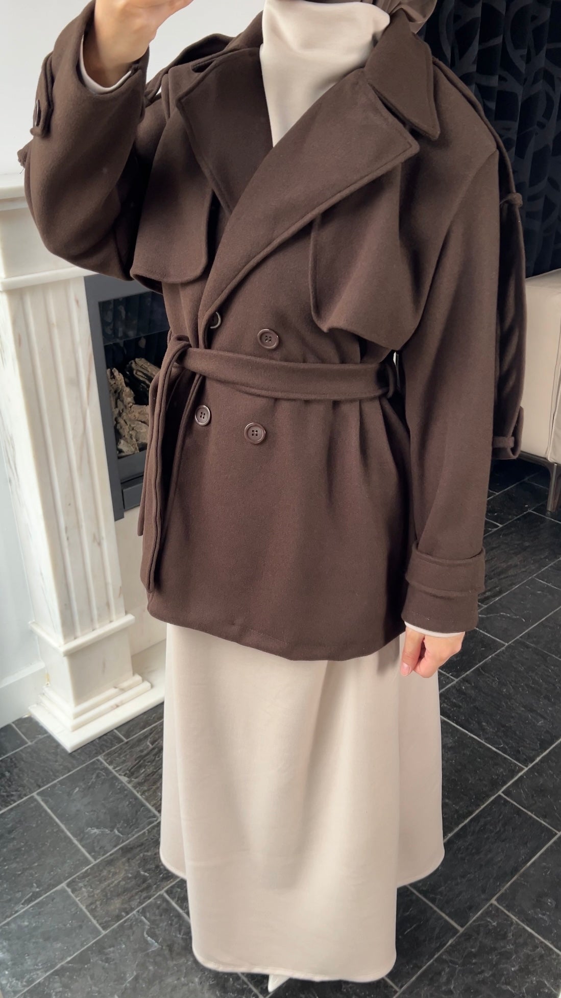 CHOCO MID TRENCHCOAT