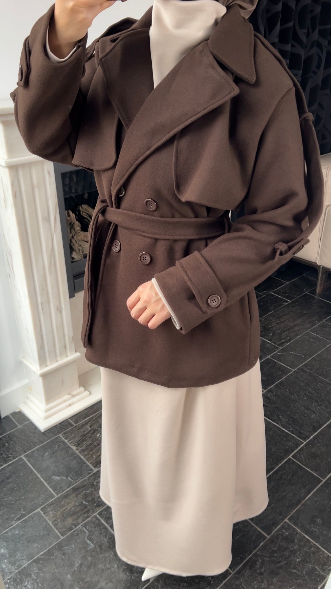 CHOCO MID TRENCHCOAT