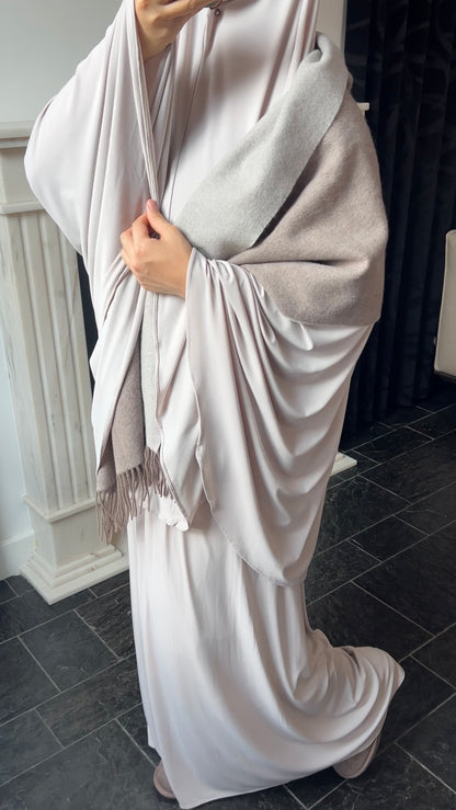 SKIRT KHIMAR SET IVORY WHITE