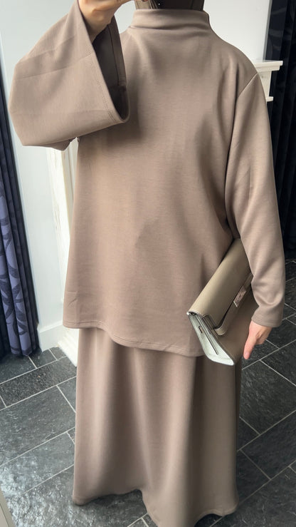 TAUPE BUTTER SET LONG