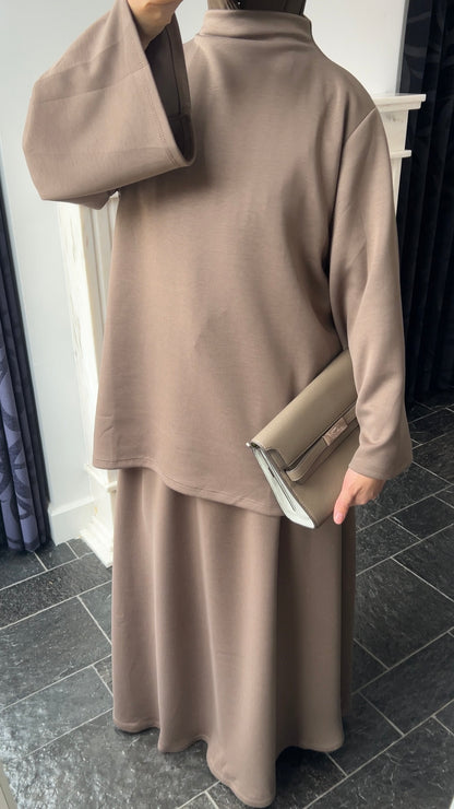 TAUPE BUTTER SET LONG