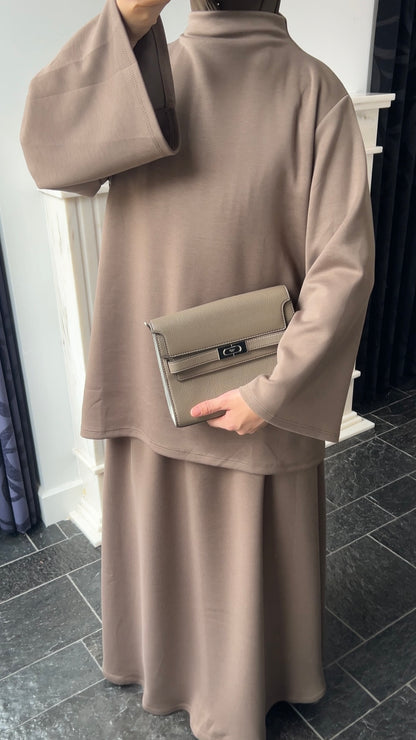 TAUPE BUTTER SET LONG