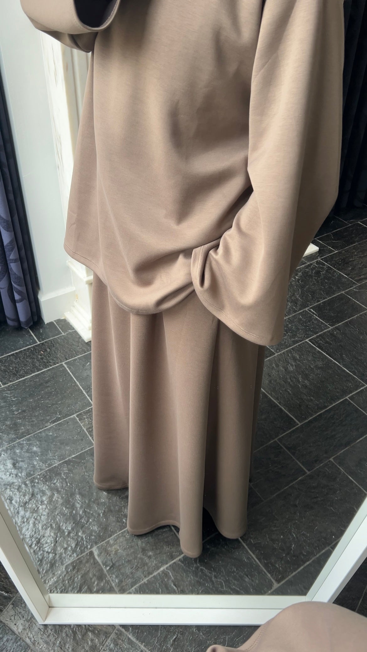 TAUPE BUTTER SET LONG