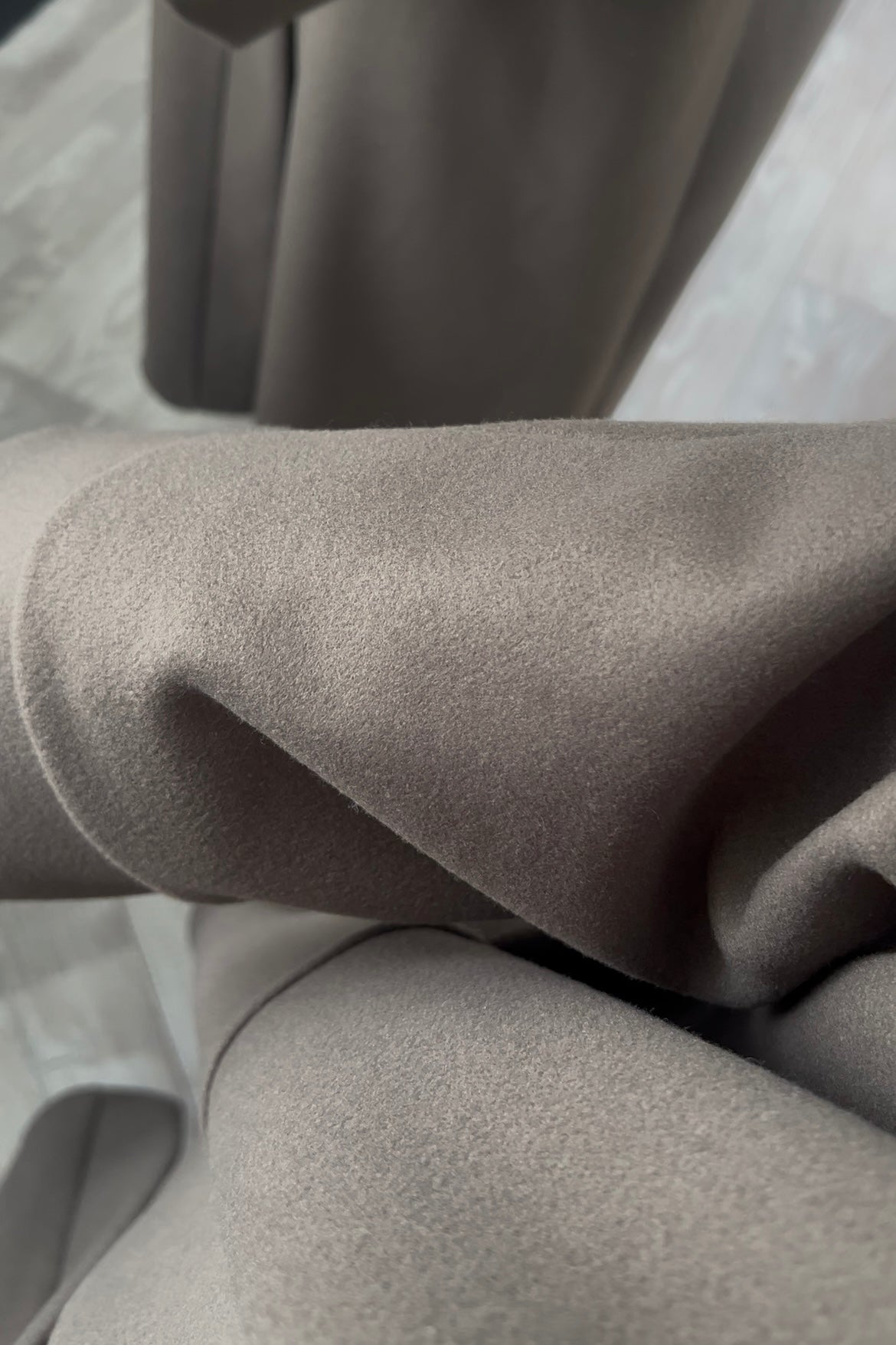 TAUPE OVERSIZED COAT