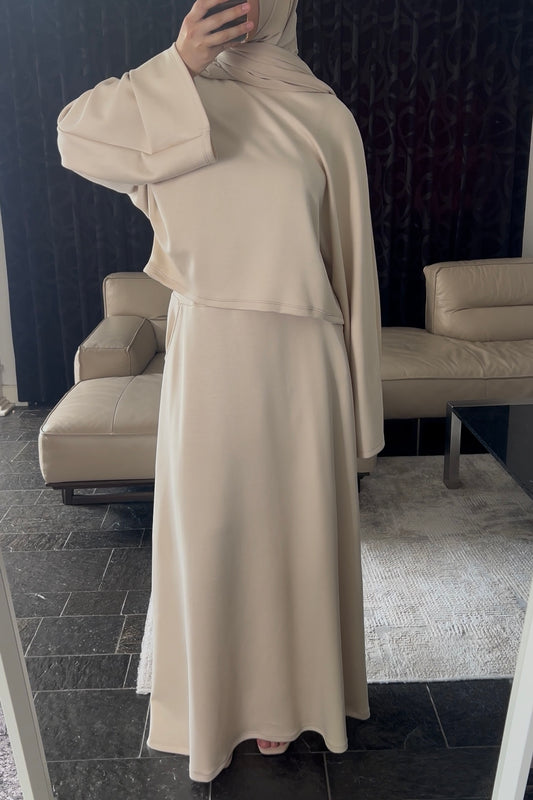 BEIGE BUTTER SET