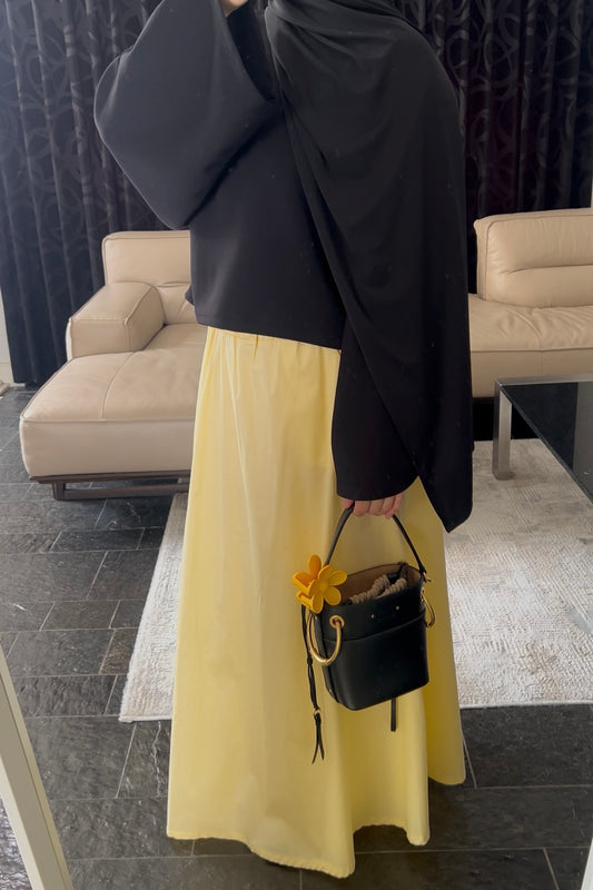BUTTER YELLOW SKIRT