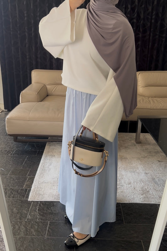 BABY BLUE SKIRT