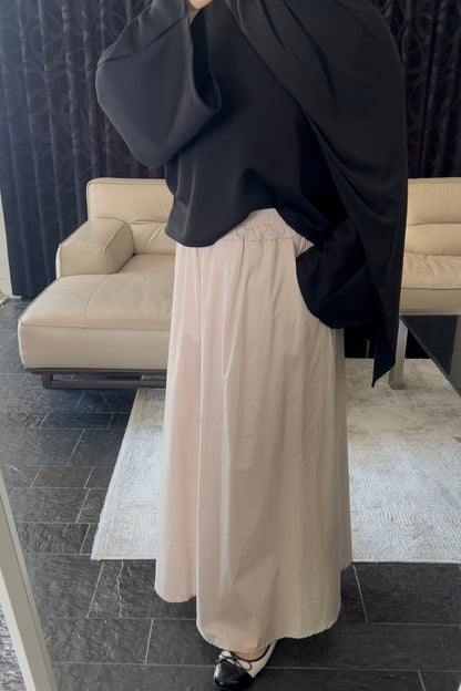 BEIGE SKIRT