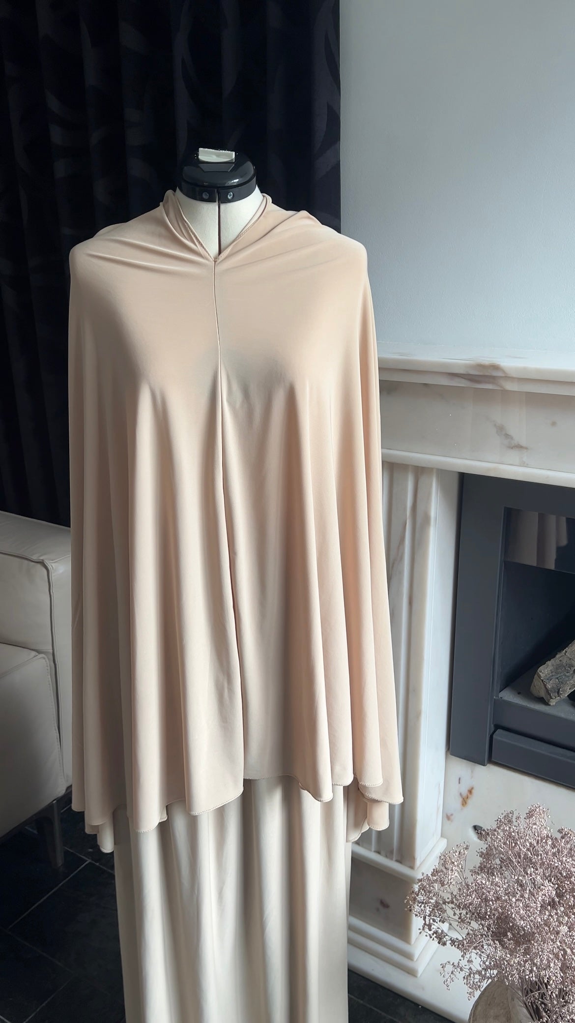 SKIRT KHIMAR SET SAND BEIGE