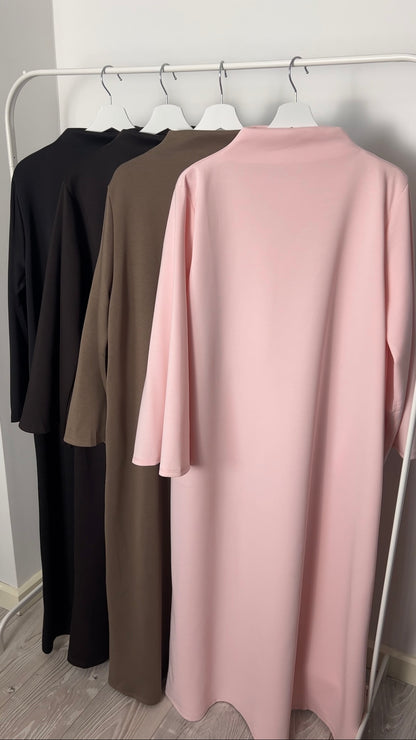 COMFY JERSEY DRESS BLACK