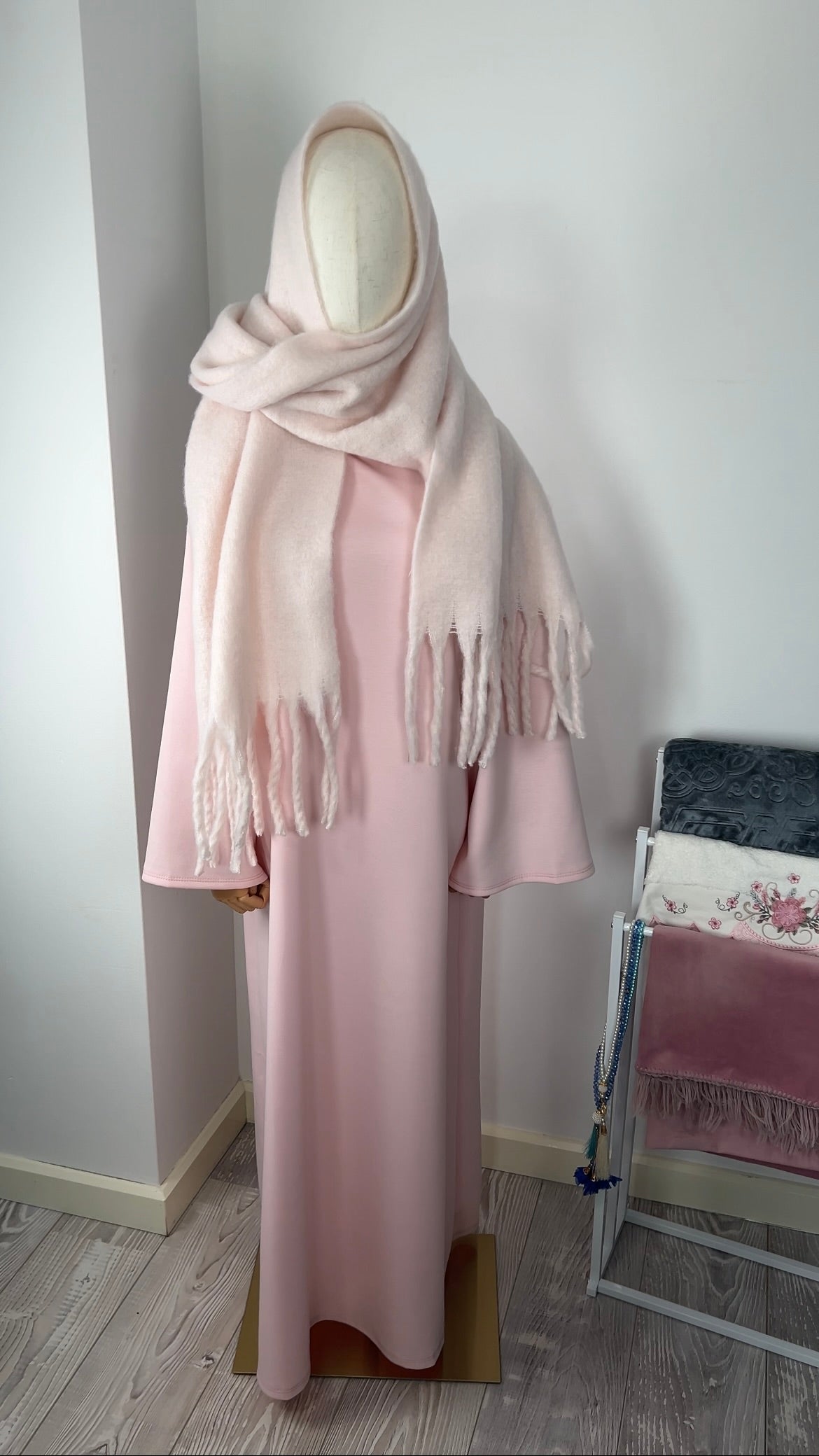 COMFY JERSEY DRESS PINK