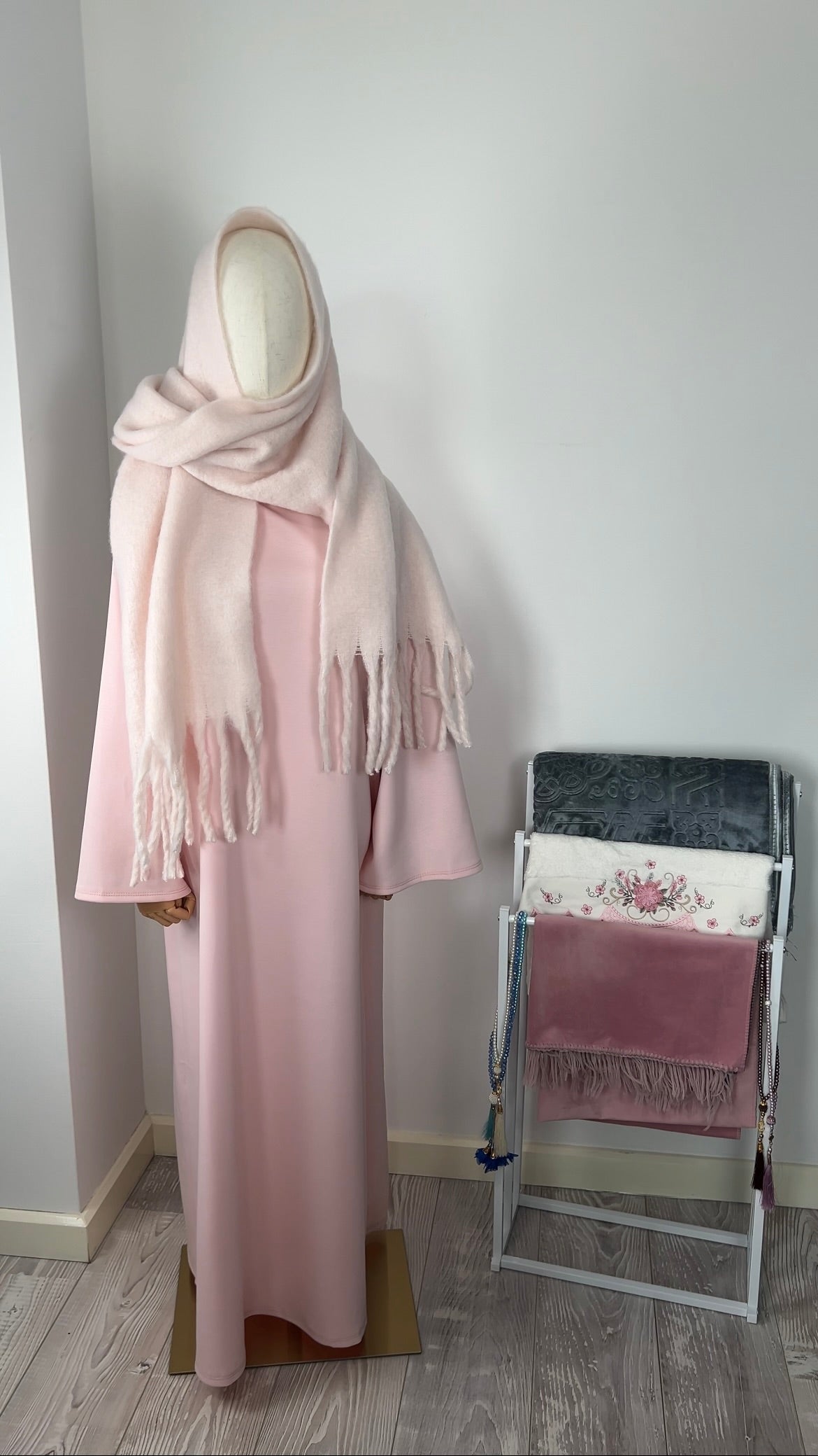 COMFY JERSEY DRESS PINK