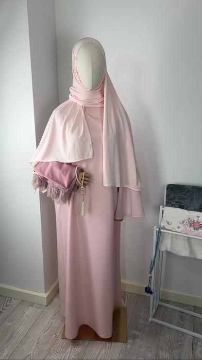 COMFY JERSEY DRESS PINK