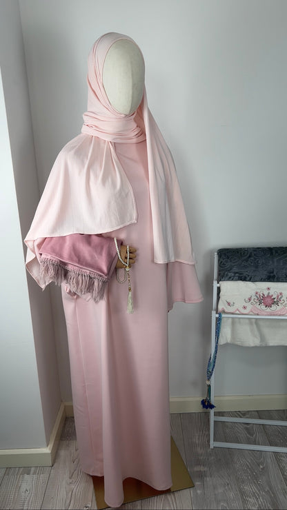 COMFY JERSEY DRESS PINK