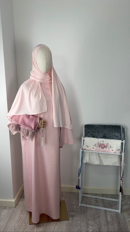 COMFY JERSEY DRESS PINK