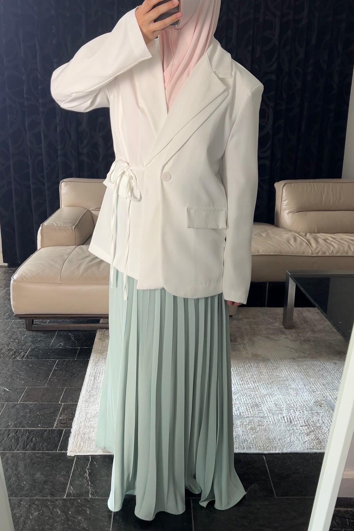 WHITE TIE BLAZER