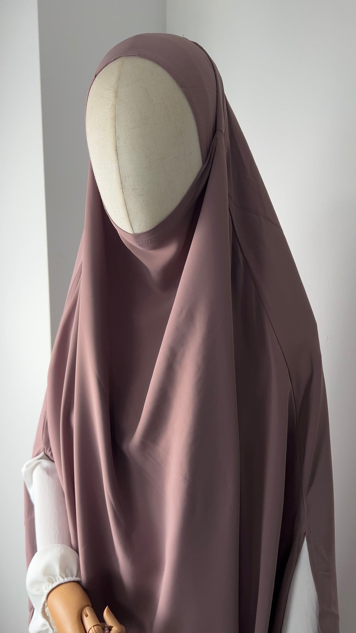 LONG KHIMAR PURPLE PINK
