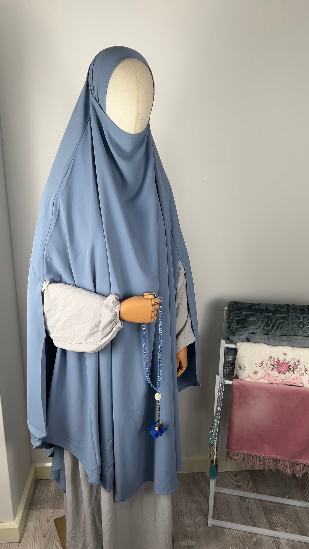 LONG KHIMAR BLUE