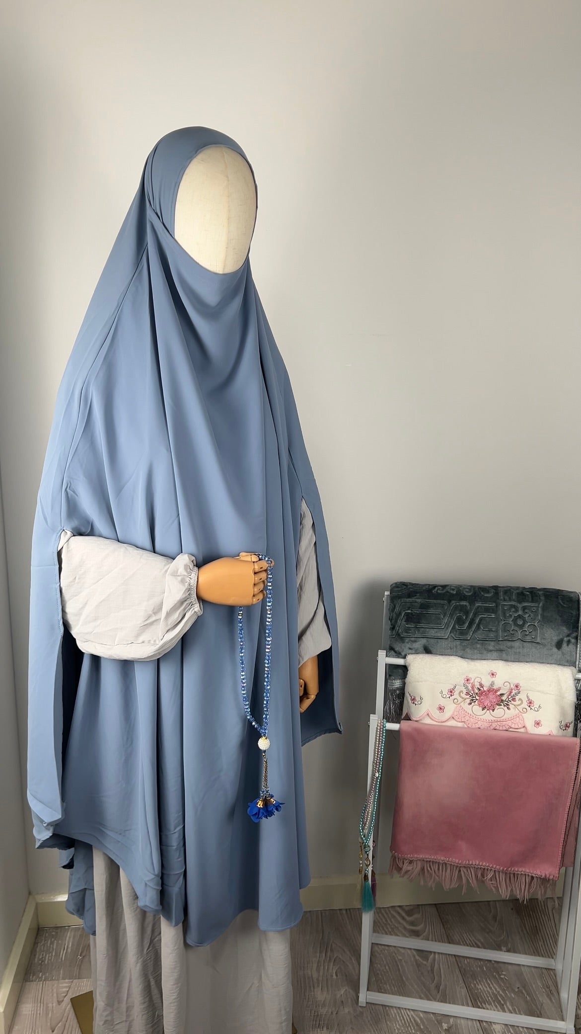 LONG KHIMAR BLUE