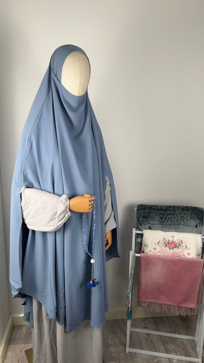 LONG KHIMAR BLUE