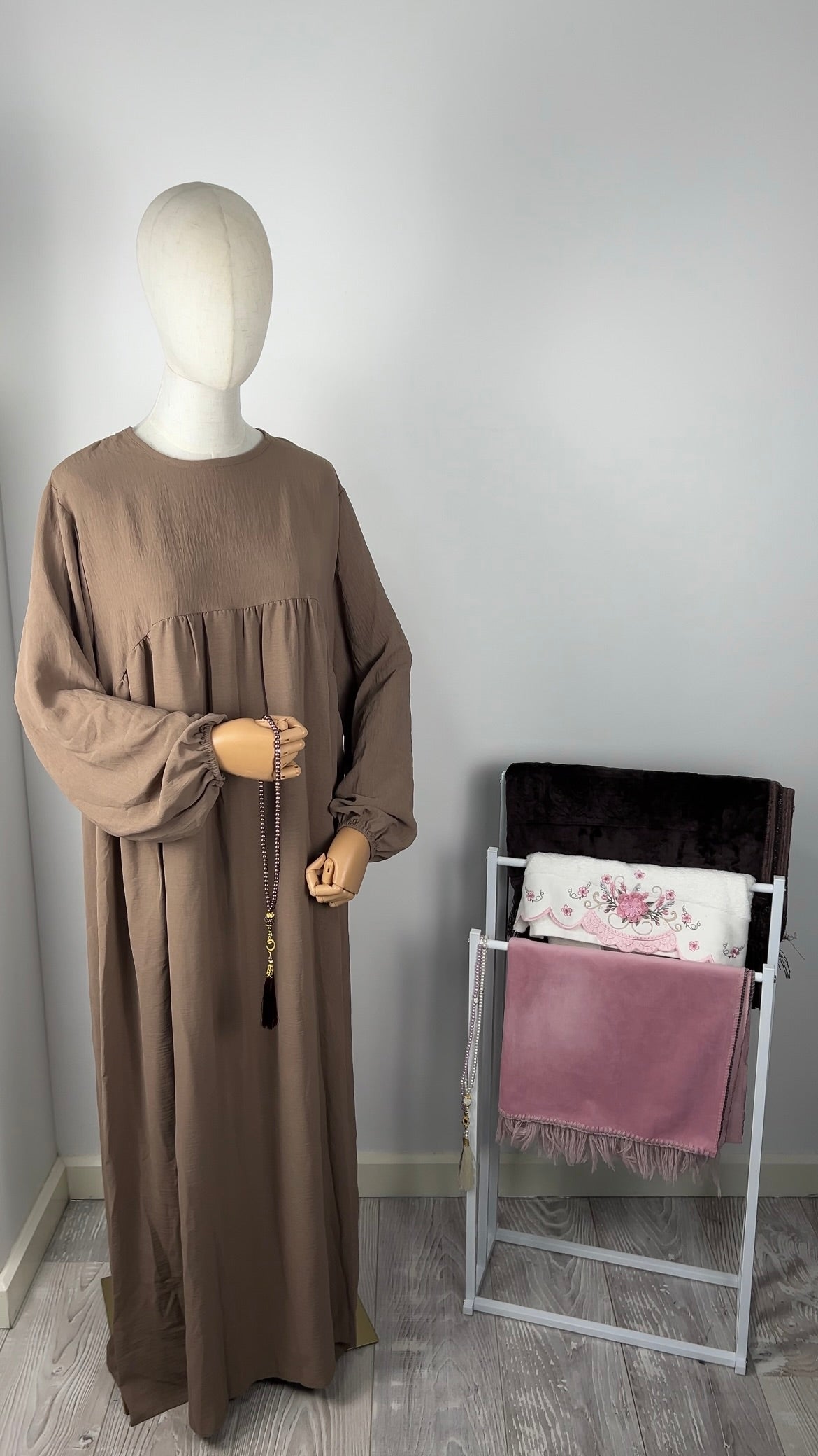 JAZZ ABAYA BROWN