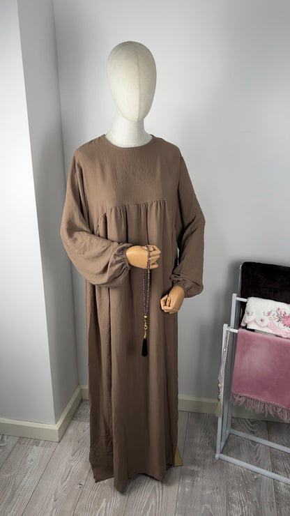 JAZZ ABAYA BROWN
