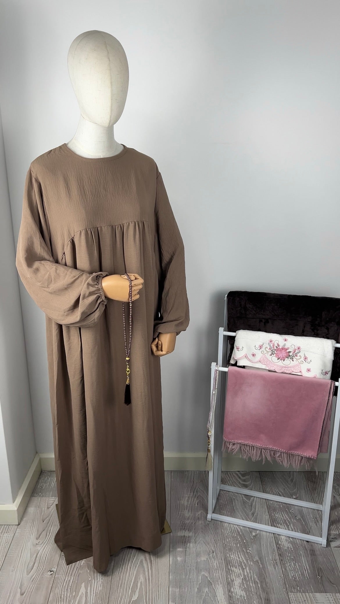 JAZZ ABAYA BROWN