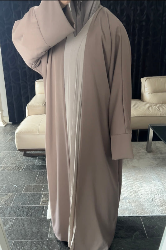 TAUPE ESSENTIAL ABAYA