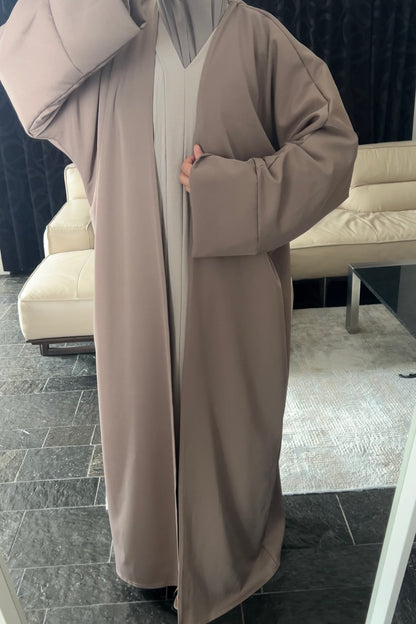 TAUPE ESSENTIAL ABAYA