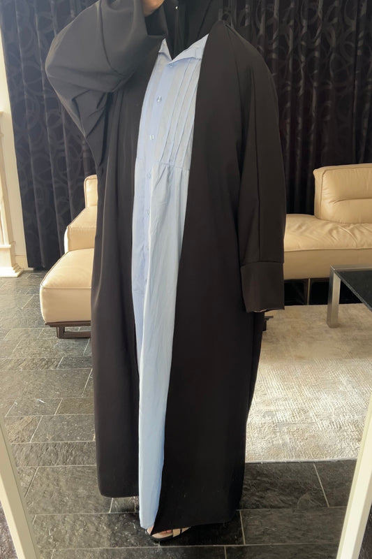 BLACK ESSENTIAL ABAYA
