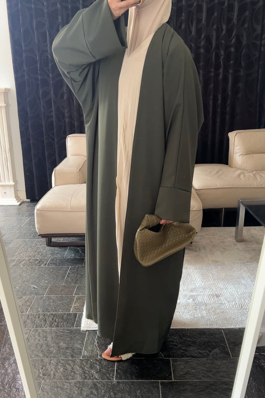 KHAKI ESSENTIAL ABAYA
