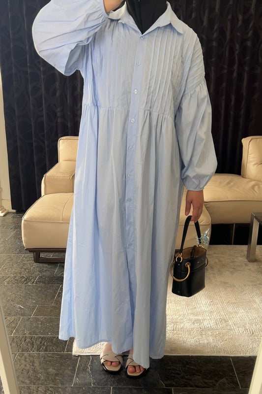 BABYBLUE PUFF DRESS