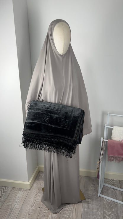 ABAYA KHIMAR SET LIGHT TAUPE