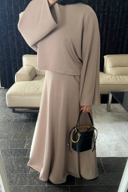 TAUPE BUTTER SET