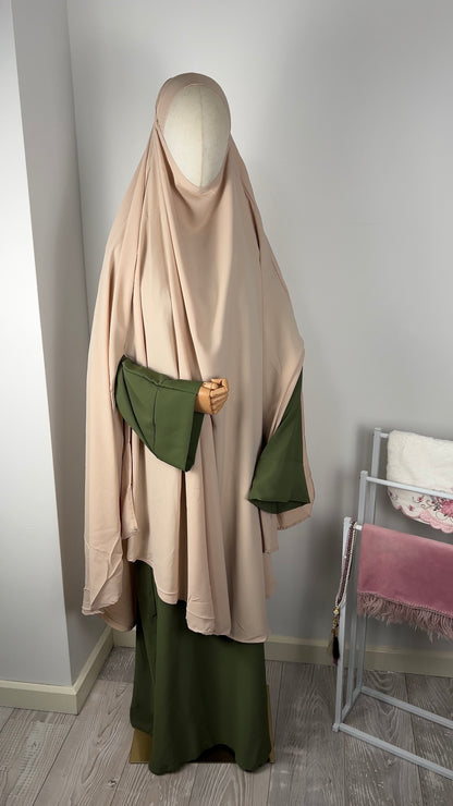 LONG KHIMAR BEIGE