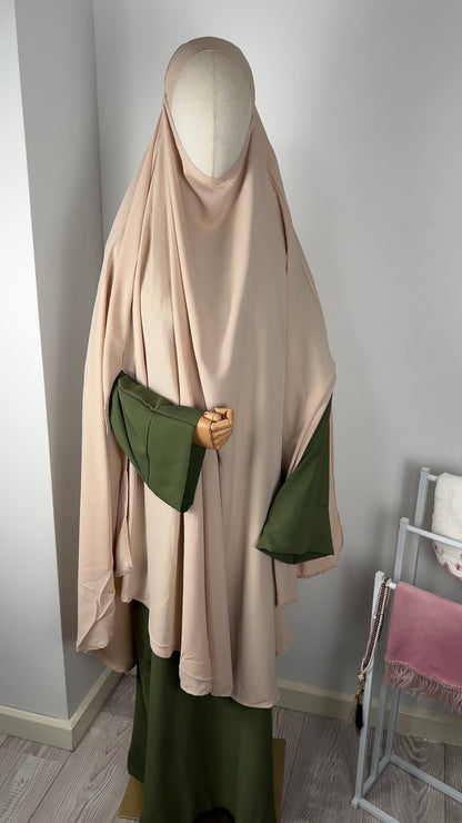 LONG KHIMAR BEIGE