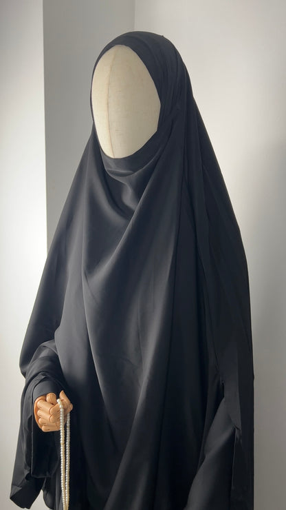 LONG KHIMAR BLACK