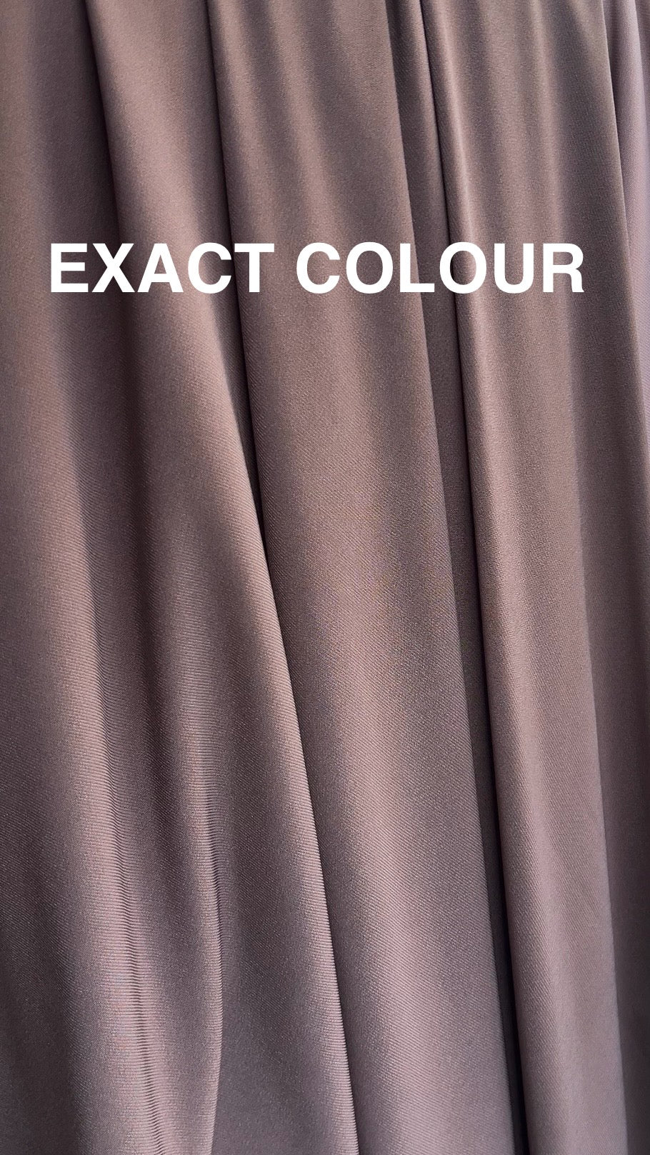 SKIRT KHIMAR SET CHOCO