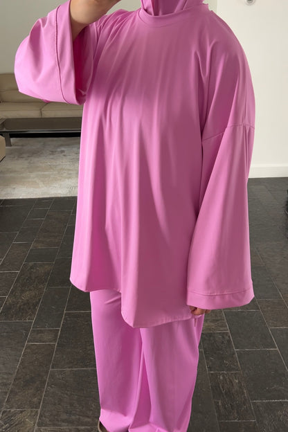 FUCHSIA BURKINI (3 piece)