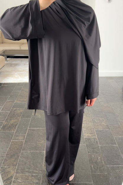 BLACK BURKINI (3 piece)