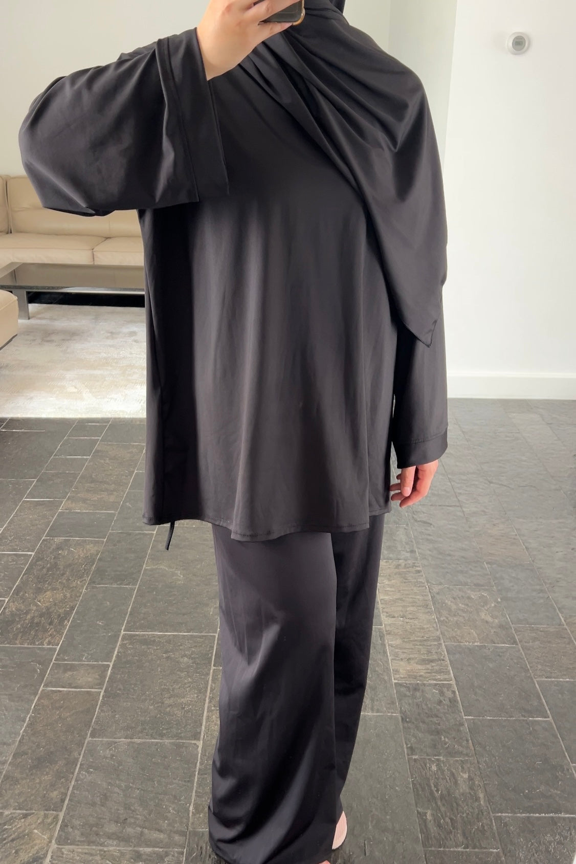 BLACK BURKINI (3 piece)
