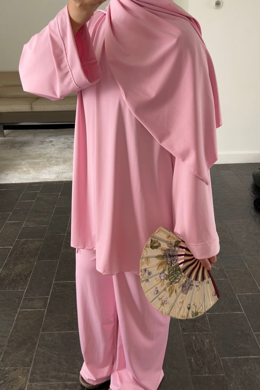 PINK BURKINI (3 piece)
