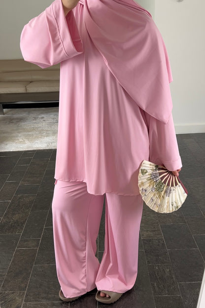 PINK BURKINI (3 piece)
